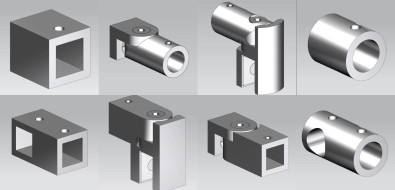 12 mm Support Bar Parts