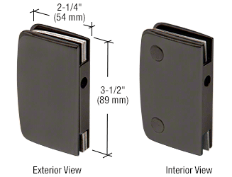 CRL Swinging Glass Door Lock Keepers