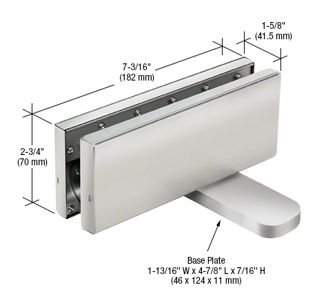 CRL Hydraulic Patch Fitting with 2-9/16