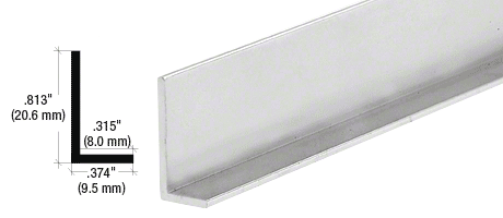 CRL Aluminum Angle Bar 