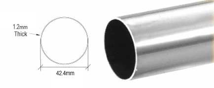 CRL 42.4mm Diameter Hand Rail Tubing