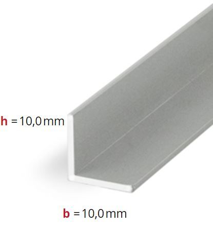 CRL L-Shape Aluminium Extrusion, 3 m