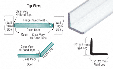 CRL Multi-Purpose Clear Strike Angle Jambs