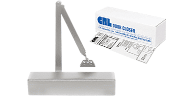 CRL PR76DA Adjustable Multi-Size 2 - 6 Delayed Action Mounted Door Closers