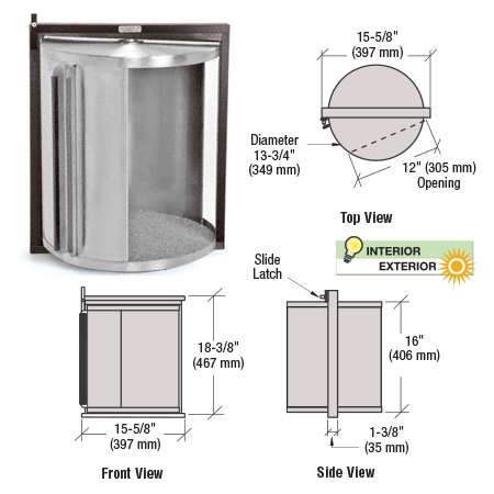 CRL Rotating Service Windows