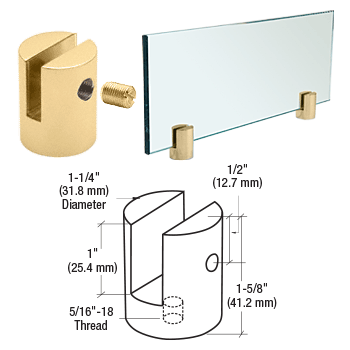 CRL Slot Mount Standoff for 1/2