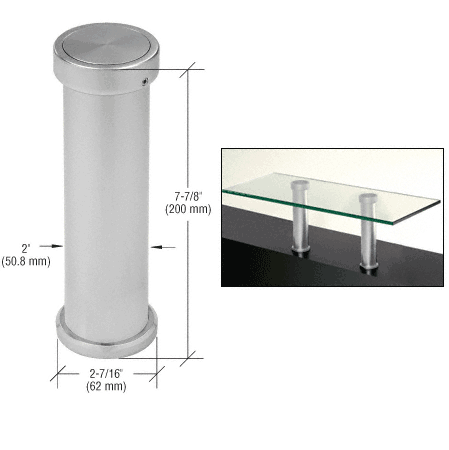 CRL UV Bond Vertical Countertop Supports