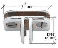 CRL 3-Way 90 Degree Adjustable Z-Line Display Master Connectors