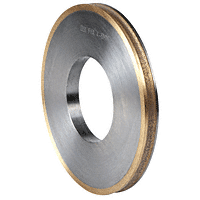 CRL ADI Trapezoidal Wheel 150 x 22 mm for 5 mm Glass U=3.5 mm 200 Grit