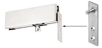 CRL Transom Patch Wall Bracket 