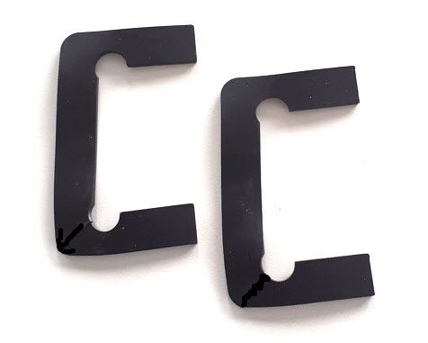 CRL 2.5 mm Gaskets for Geneva Hinges Using 5/16