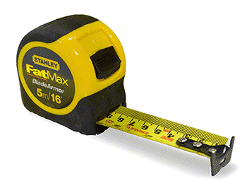 CRL Metric and Imperial Stanley FatMax 5m Tape Measure