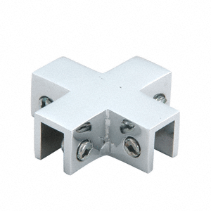 CRL Chrome 4-Way Angled Clamp