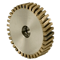 CRL Flat Edge Segmented 100 Diameter 8 mm Wide D181 Grit with Centre Water Feed Holes