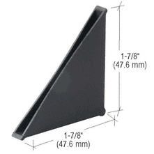 CRL 1/8" (D.S.) - 3/16" Corner Protectors - 1,000