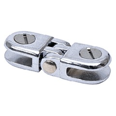 CRL Chrome Twin Screw Hinge