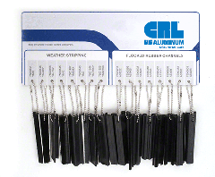 CRL Auto Weatherstrip Sample Display Board