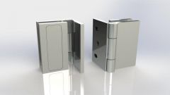 CRL Altea Series 90 Degree Glass-to-Wall Hinge