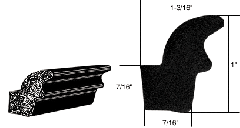 CRL Various GM Cars Trunk and Rear Deck Weatherstrip