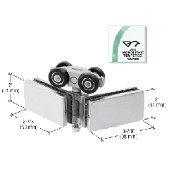 CRL Birmingham Series Top Glass-to-Glass Roller Patch