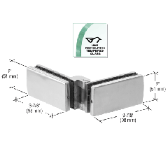 CRL Birmingham Series Glass-to-Glass Patch