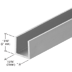 CRL Birmingham Series Bottom Guide Channel - 118"