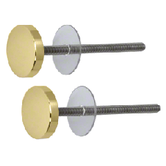 CRL Brass Cologne Low Profile Stud Replacement Set