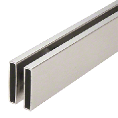 CRL Brushed Stainless 73" Replacement Header for Cambridge Sliding Shower Door System