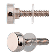 CRL 316 Polished Stainless 1/2" Diameter Standoff Cap Assembly