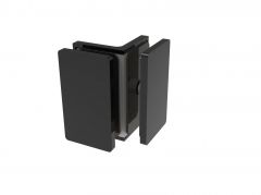 CRL COMO Matte Black 90° Glass Clamp