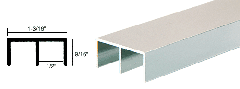 CRL Aluminum Upper Channel Extrusion