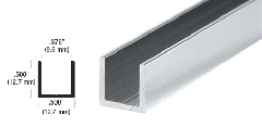 CRL 3/8" Single U-Channels 1/2" High