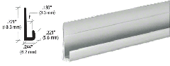 CRL 1/8" Aluminum "J" Channel 