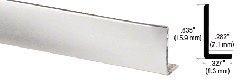 CRL Aluminum 'L' Bar and 'J' Bar Face