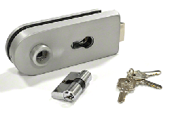 CRL Office D-Shape Latches with Cylinder