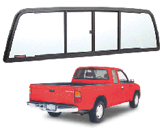 CRL Four Panel Duo-Vent Sliders for 1995-2004 All Toyota Tacoma Cabs