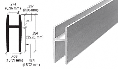 CRL Aluminum Replacement H-Bar 