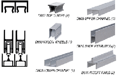 CRL Deluxe Pre-Cut Packaged Track Assemblies