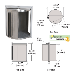 CRL Framed Rotating Drums