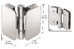 CRL Zurich 04 Glass-to-Glass Inswing Hinge