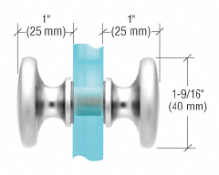 CRL Back-to-Back Traditional Knobs