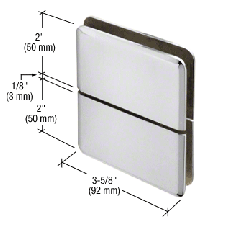 CRL Prima Series Glass-to-Glass Mount Hinge