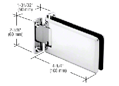 CRL Grande Series Wall Mount Hinges