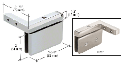 CRL Prima 05 Left Hand Wall Mount Offset Hinge