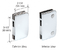 CRL Sliding Glass Door Lock Keepers