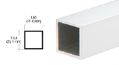 CRL 1" x 1" Tube Sections