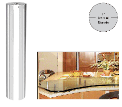 CRL 1" Diameter x 6" Long Standoff Bases