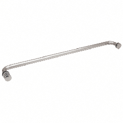 CRL 24" Towel Bar With Contemporary Knob