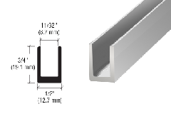 CRL U-Channels for 5/16" Glass