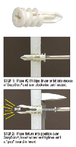 CRL Toggler® SnapSkru® Self-Drilling Anchors